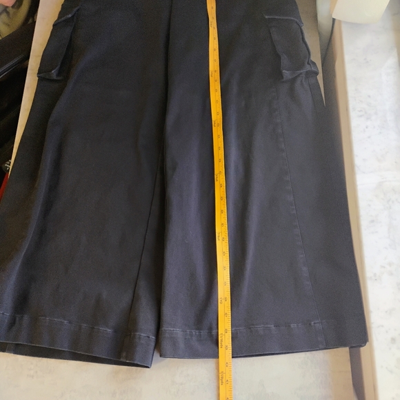 ALO Show Off Cargo Wide Leg Trouser Pants Womens Small Baggy Cool Girl High Rise - Picture 13 of 16